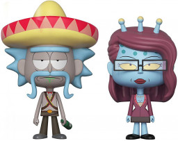  Funko Vynl: Rick And Morty  Rick + Unity (2-Pack)