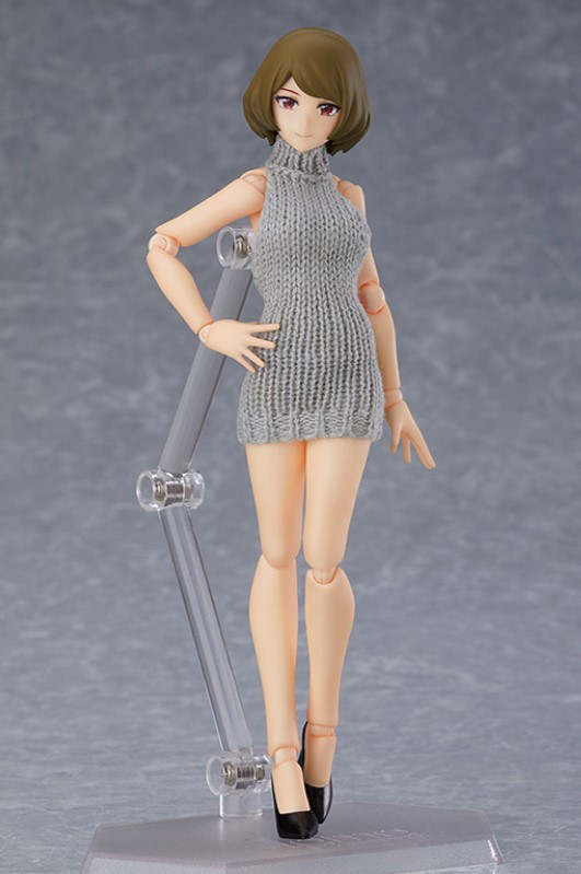  Figma Female Body: Chiaki With Backless Sweater Outfit (13,5 )