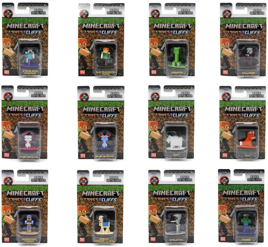  Minecraft: Nano figure (4 ) ( )