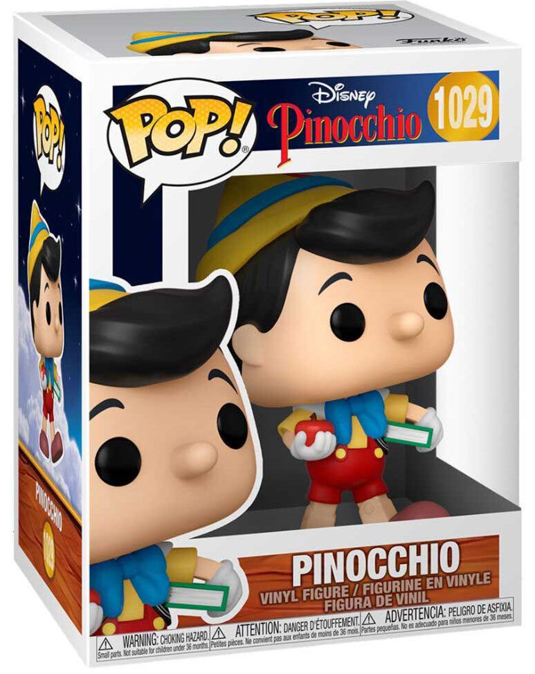  Funko POP Disney: Pinocchio  Pinocchio School Bound (9,5 )