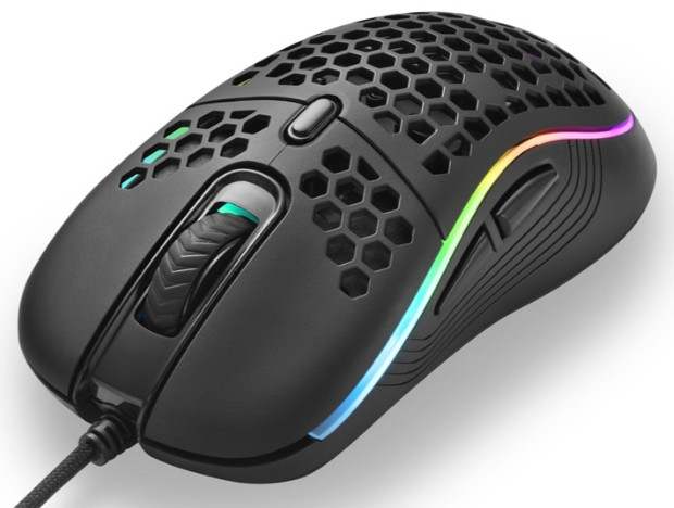 Мышь Sharkoon Light2 S проводная игровая для PC (черная)