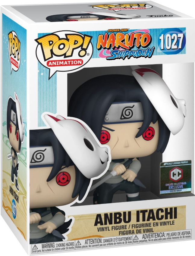 Фигурка Funko POP Animation: Naruto Shippuden – S9 Anbu Itachi With Chase (9,5 см)