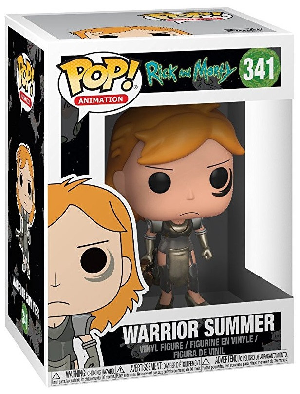  Funko POP Animation: Rick And Morty  Warrior Summer (9,5 )