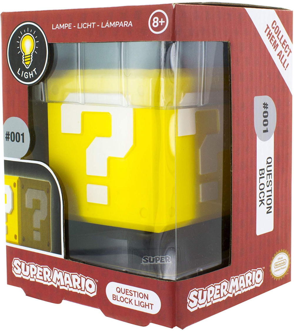  Nintendo: Question Block 3D Light