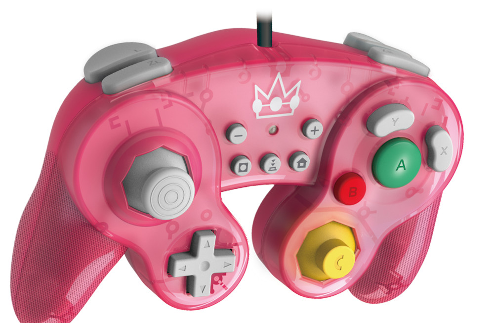  Hori Battle Pad: Peach  Nintendo Switch (NSW-135U)