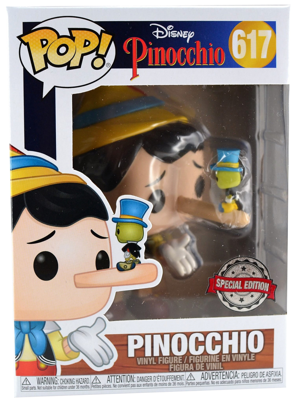  Funko POP: Disney Pinocchio   Pinocchio With Jiminy Cricket (9,5 )