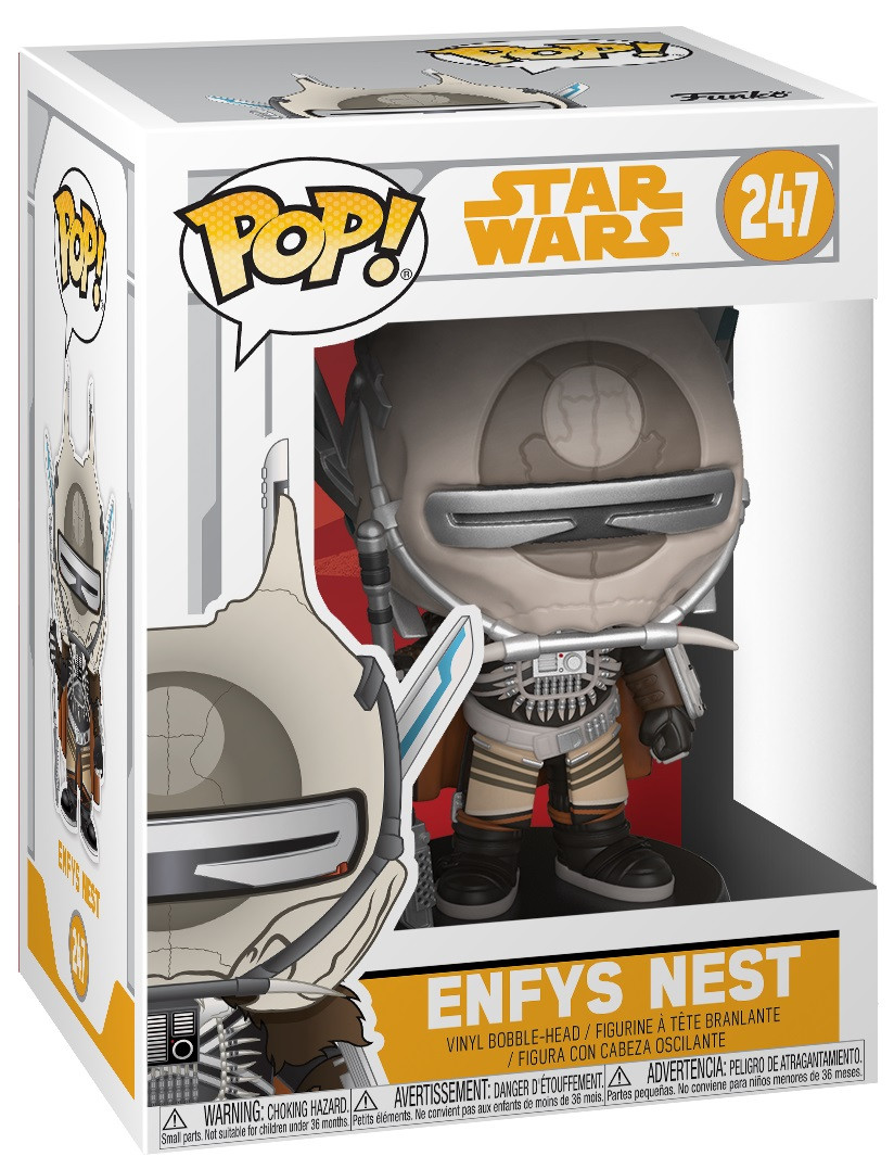  Funko POP: Star Wars Solo  Enfys Nest Bobble-Head (9,5 )