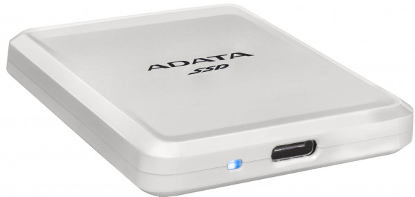 Твердотельный накопитель ADATA 1TB SC685 External SSD USB 3.2 Gen2 Type-C (белый)