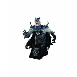 Heroes Of The DC Universe Blackest Night Black Lantern Batman Bust (14,5)