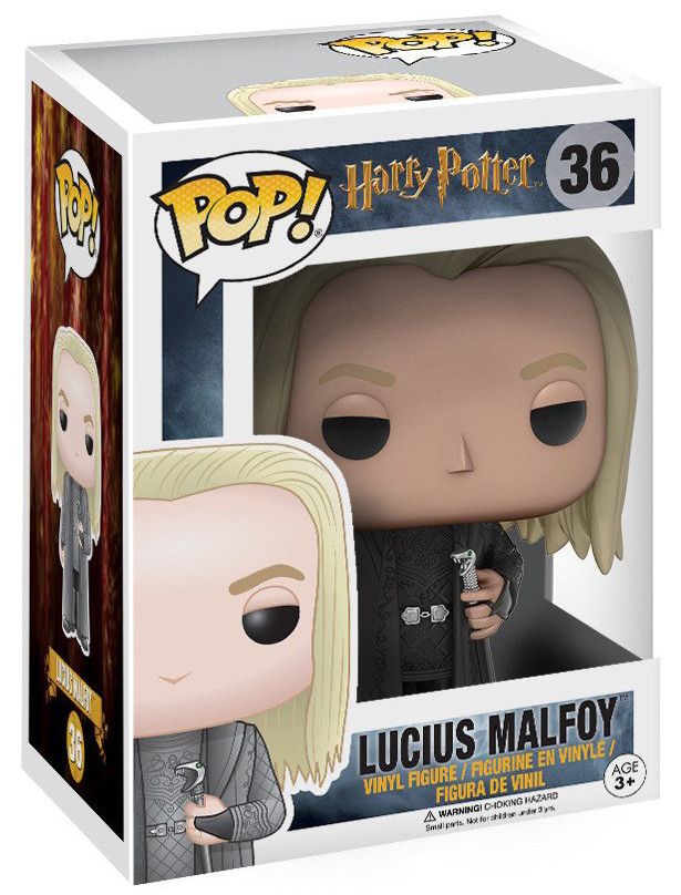  Funko POP: Harry Potter  Lucius Malfoy (9,5 )