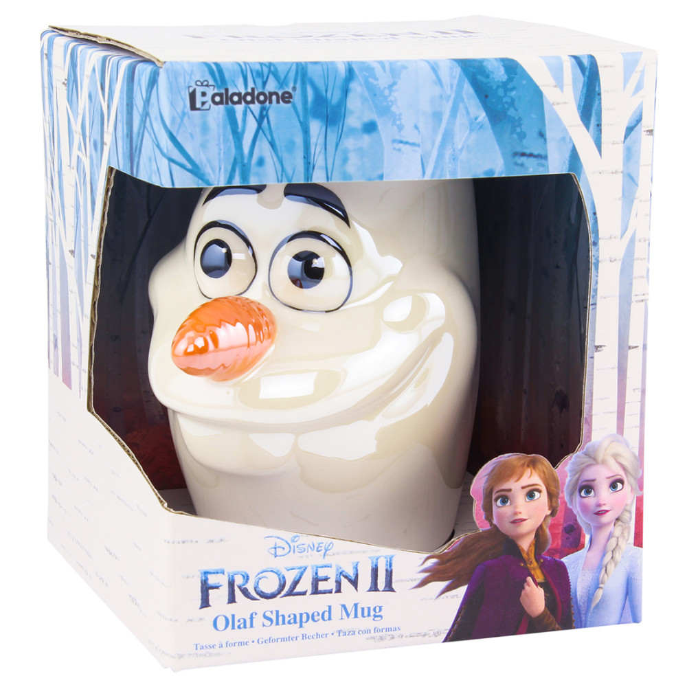  Disney Frozen 2 Olaf Shaped Mug