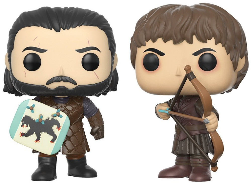   Funko POP Game Of Thrones: Battle Of The Bastards  Ramsay Bolton & Jon Snow (9,5 )