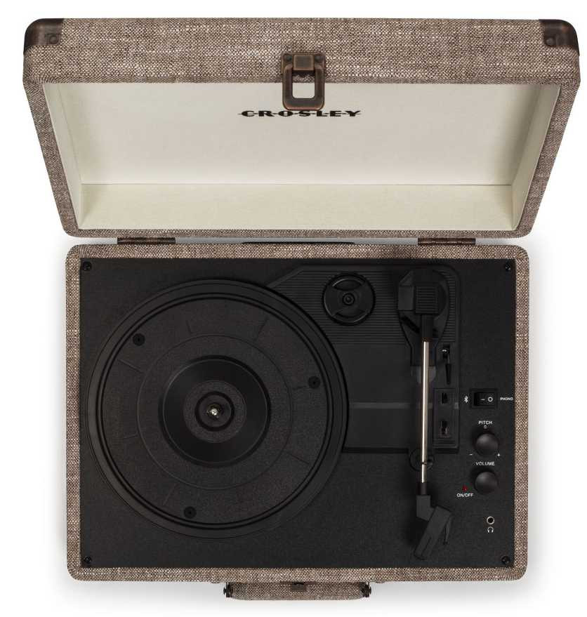   Crosley Cruiser Deluxe Havana c Bluetooth [CR8005D-HA]