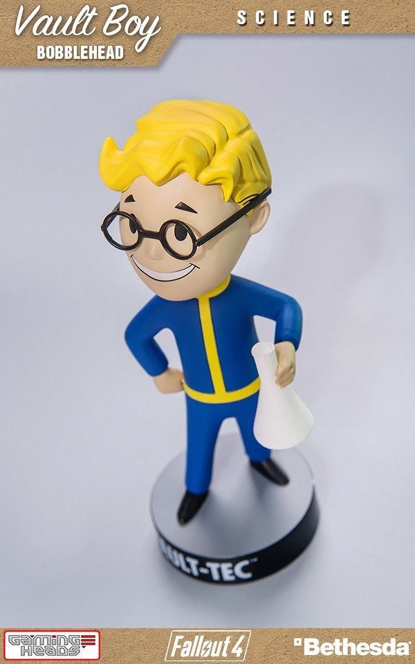  Fallout 4 Vault Boy 111 Bobbleheads: Series Three  Science (13 )