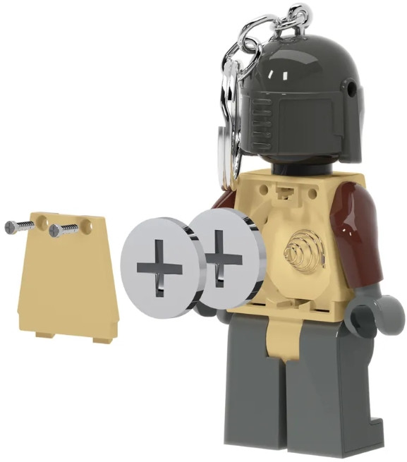 Брелок-фонарик LEGO Star Wars: Mandalorian