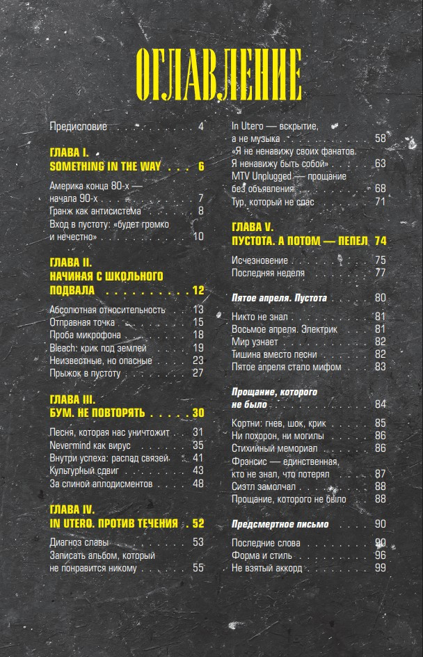 ��������� ��� �������: ���������������� ��������� ������ Nirvana