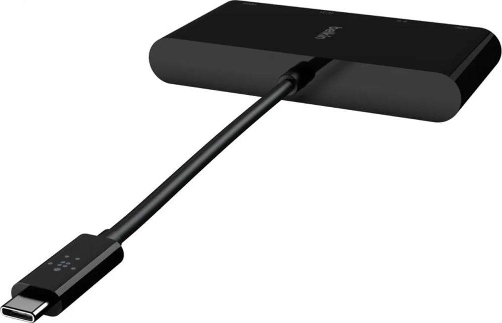  Belkin USB-C  Ethernet, HDMI, VGA, USB-A () (AVC005btBK)