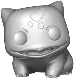  Funko POP Games: Pokemon  Bulbasaur Silver Metallic (9,5 )