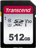 Карта памяти Transcend SDXC 256GB  Class 10 UHS-I U3 (V30)