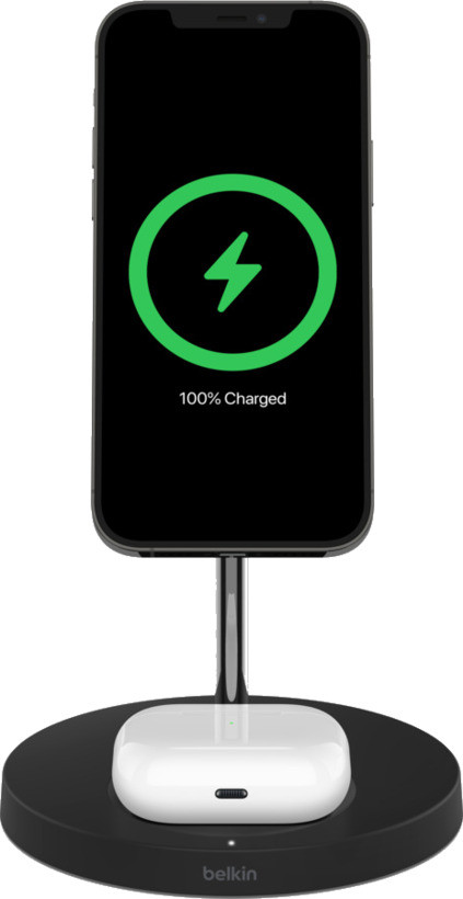 ������������ �������� ���������� Belkin 2�1 Boost Charge 15��, MagSafe (� �����, ������) (WIZ010vfBK)