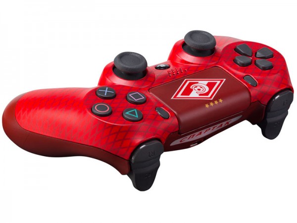 Геймпад DualShock 4 для PS4 беспроводной кастомизированный ФК Спартак «Гладиатор» (RBW-XB014)