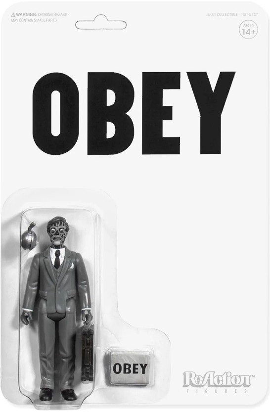 Фигурка ReAction Figure: They Live – Male Ghoul Black&White (9,5 см)