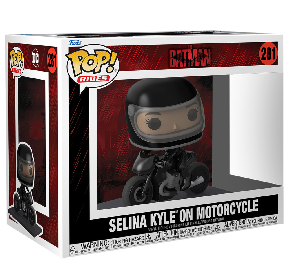  Funko  POP Rides: Batman  Selina Kyle On Motorcycle