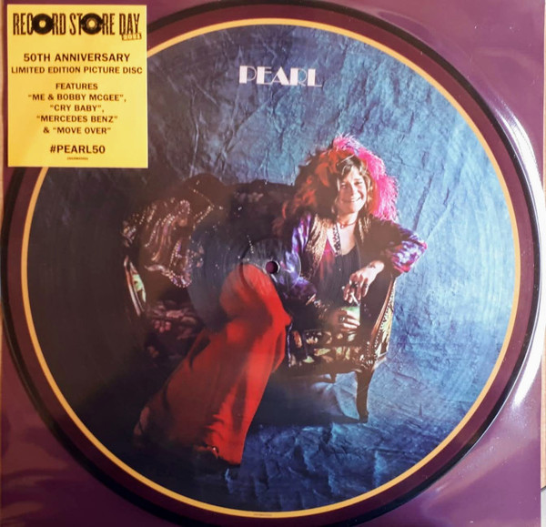 JOPLIN JANIS  Pearl  Picture Vinyl  LP +   5  10  