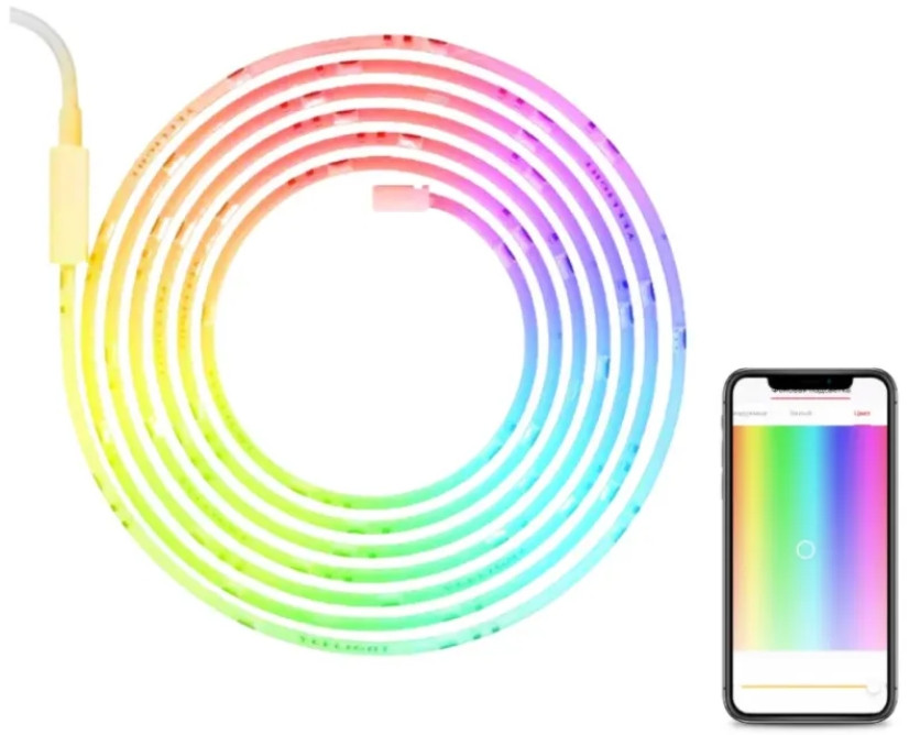 ����� ����� ������������ ����� Yeelight Lightstrip Plus 1s YLDD05YL + ���������� ��� ����� Yeelight Lightstrip Pro Extension YLDD007