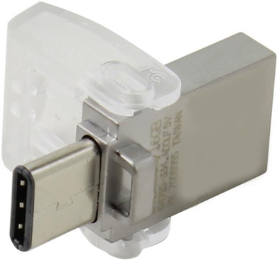 USB-накопитель Kingston 64Gb microDuo USB3.1 (белый)