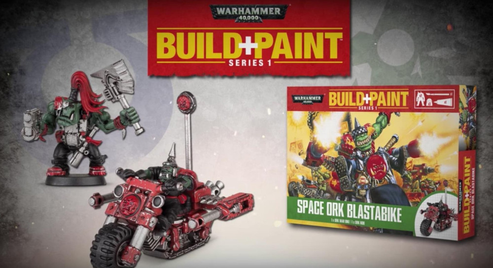 Warhammer 40 000: Miniatures Build+Paint  Space Ork Blastabike