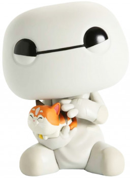  Funko POP Disney: Big Hero 6  Baymax With Cat With Chase Exclusive (15 )