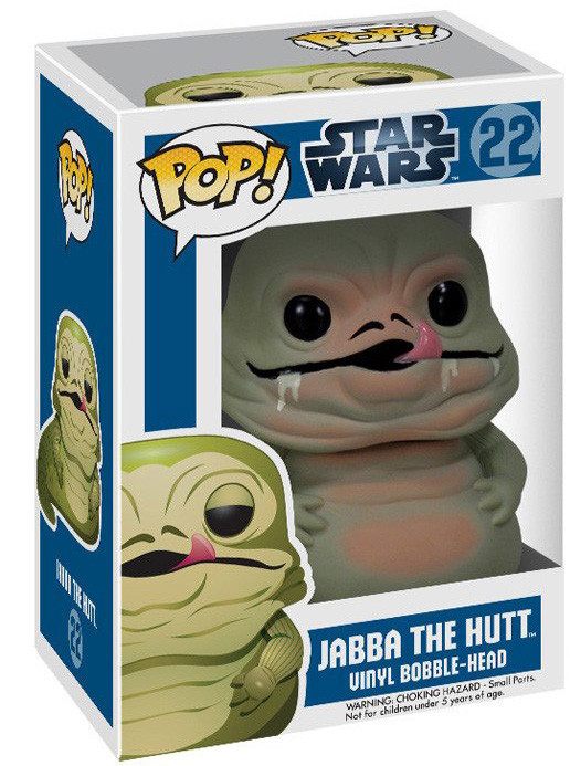  Funko POP: Star Wars: The Last Jedi  Jabba The Hutt Bobble-Head (9,5 )