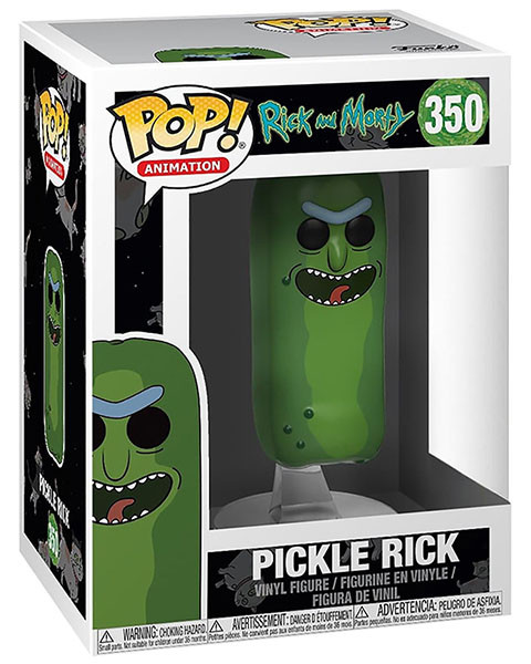 Фигурка Funko POP Animation: Rick And Morty – Pickle Rick No Limbs (9,5 см)
