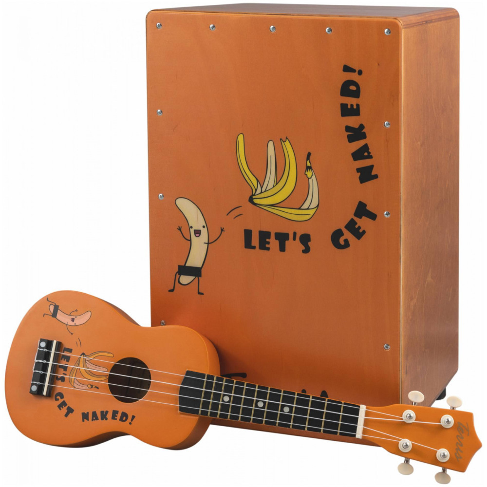 Кахон Terris KE-101-BAN Exclusive с пружинами – рисунок Банан