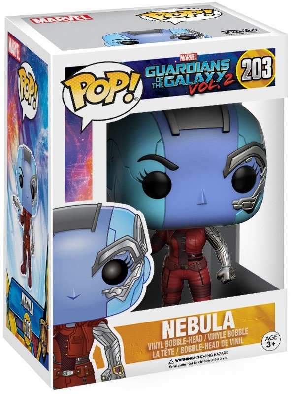 Фигурка Funko POP Marvel: Guardians Of The Galaxy Vol. 2 – Nebula Bobble-Head (9,5 см)