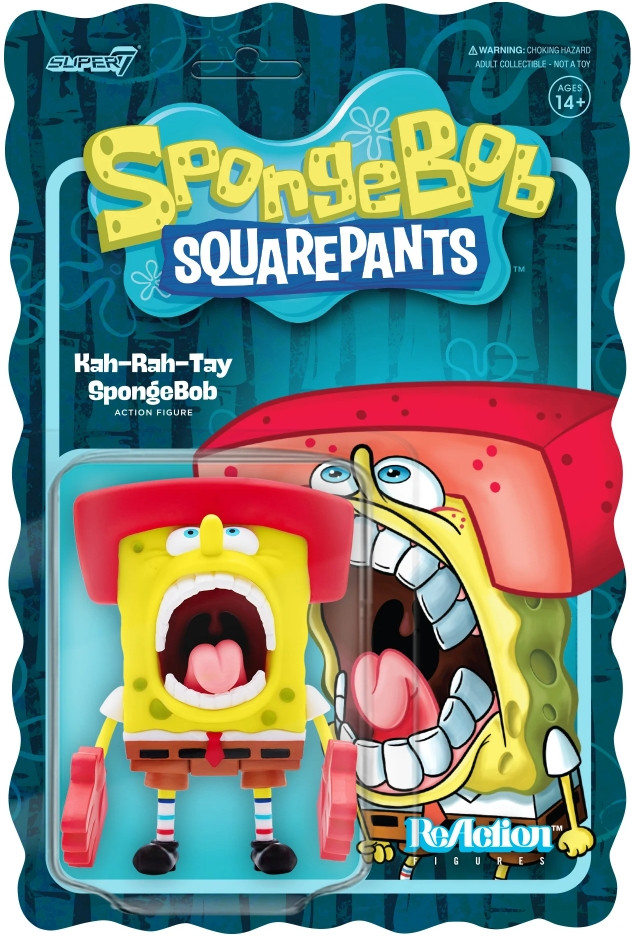  ReAction Figure Spongebob Squarepants: Kah-Rah-Tay Spongebob  Wave 2 (9 )