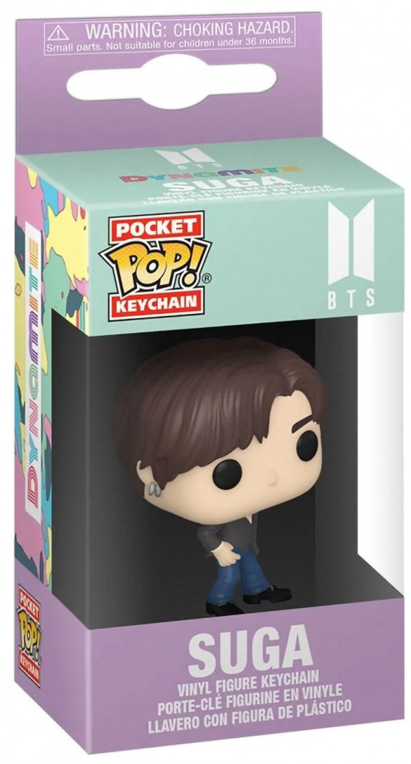 Брелок Funko Pocket Pop! Keychain: BTS S2 (Dynamite) – Suga