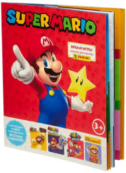 Альбом для наклеек Super Mario / Супер Марио