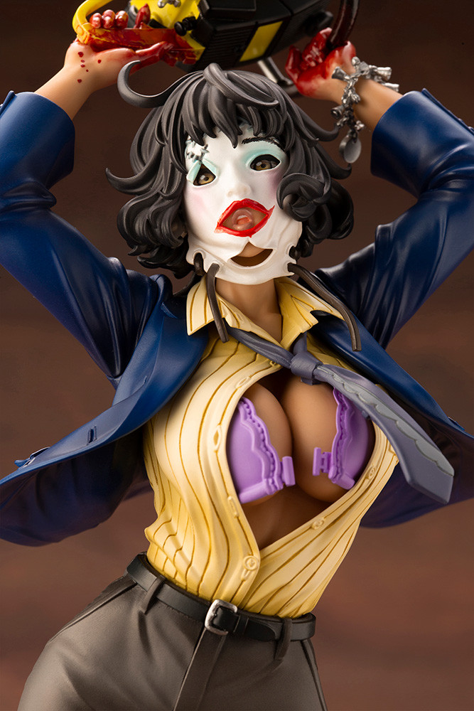 ������� Texas Chainsaw Massacre: Leatherface Chainsaw Dance Bishoujo Statue (25 ��)