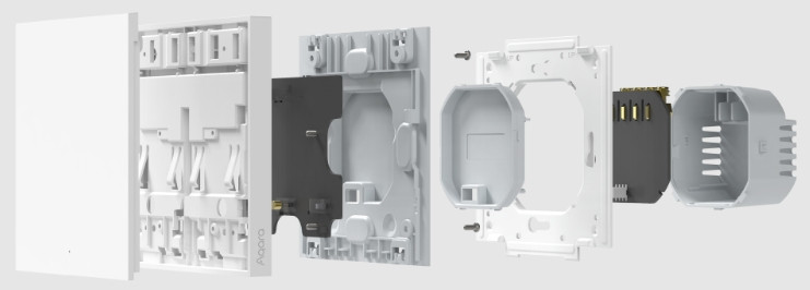 Aqara Smart Wall Switch H1 EU () (WS-EUK01)
