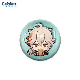  Genshin Impact: Chibi Expressions  Kaedehara Kazuha Can Badge