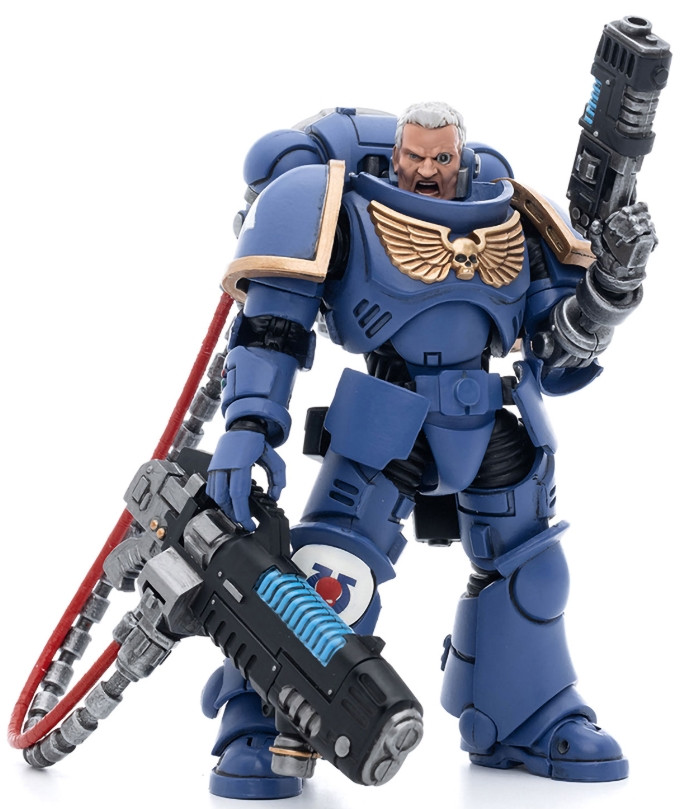 ������� Warhammer 40 000: Ultramarines � Hellblasters Sergeant Ulaxes 1:18 (12 ��)