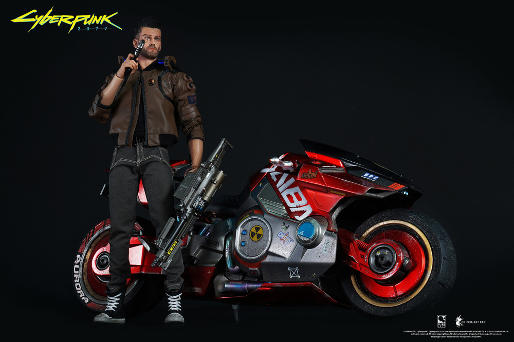  Cyberpunk 2077: V Male + Sportbike Yaiba Kusanagi CT3-H