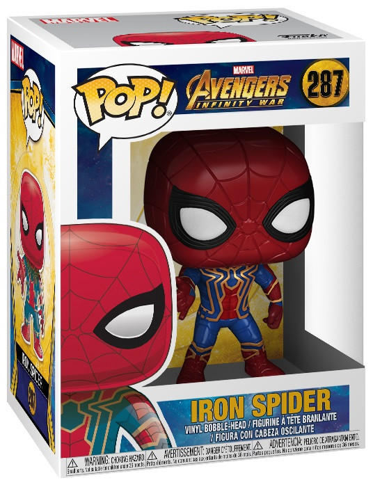  Funko POP Marvel: Avengers Infinity War  Iron Spider Bobble-Head (9,5 )