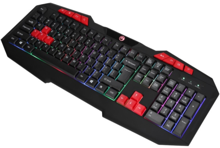 Клавиатура Marvo K602 USB Gaming игровая проводная с подсветкой для PC