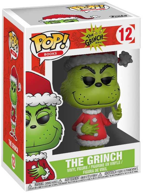  Funko POP Books: The Grinch  The Grinch (9,5 )