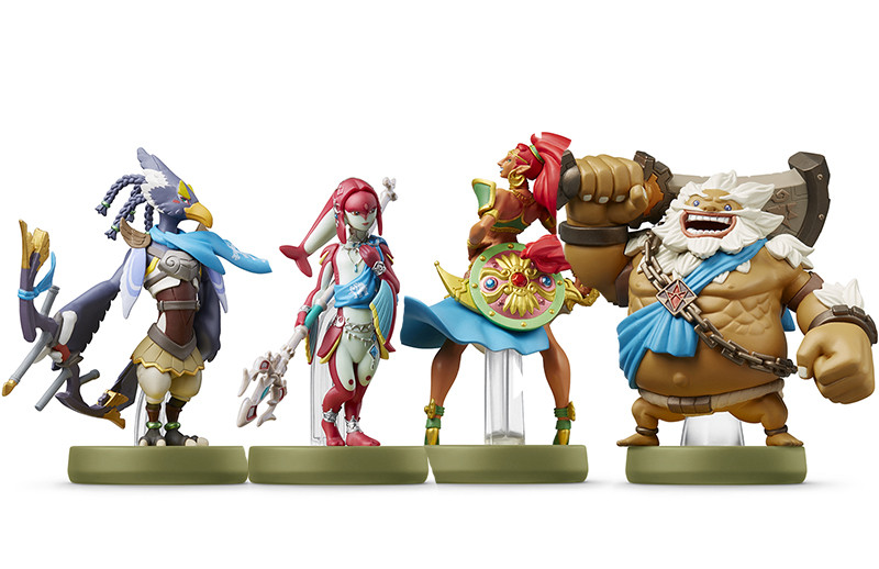 The Legend of Zelda:   4   amiibo  +  +  + 