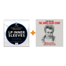 BAKER CHET & SHANK BUD  The James Dean Story  LP + �������� ���������� COEX ��� ������������� 12" 25�� �����