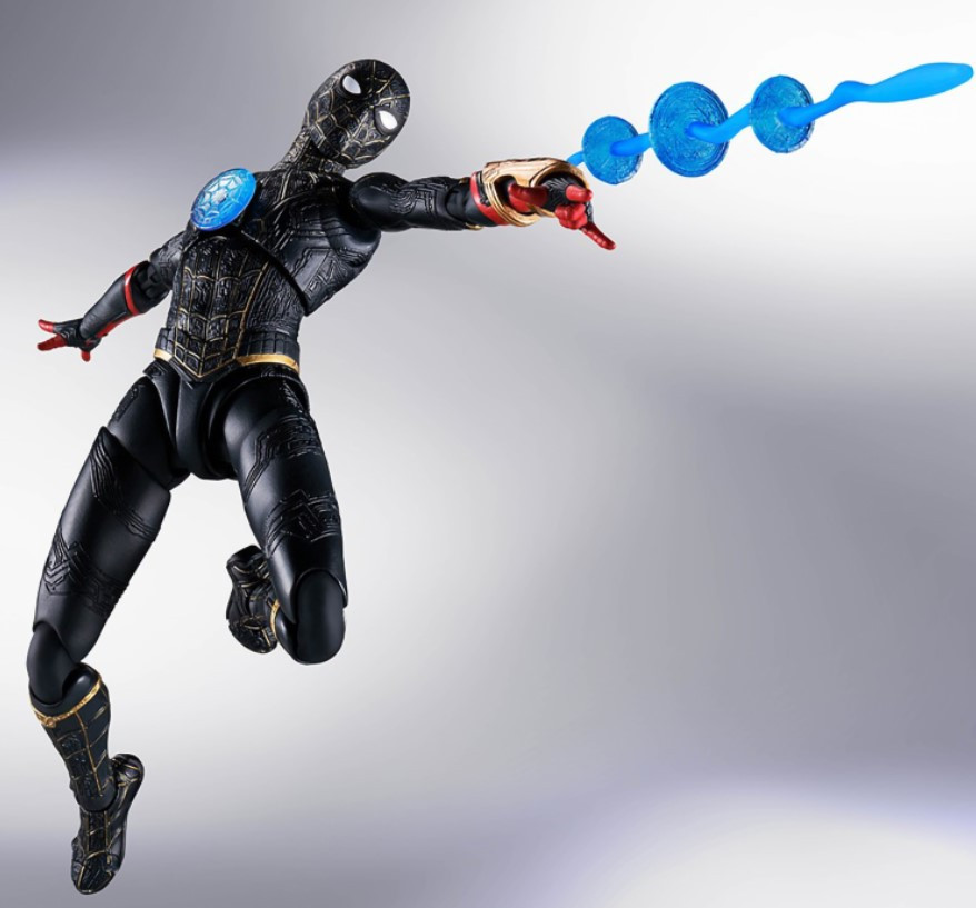  S.H.Figuarts Marvel: Spider-Man  No Way Home [Black & Gold Suit] Special Set  (15 )